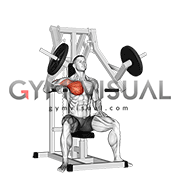 پرس سرشانه ماشین آزاد تک دست
