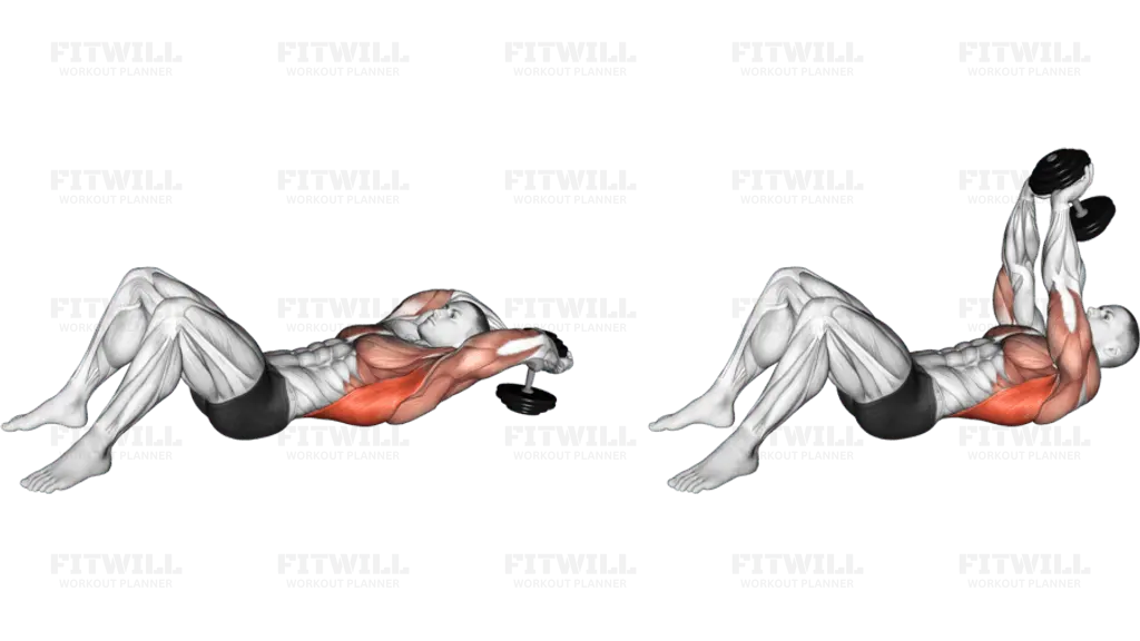 پول اور دمبل خوابیده روی زمین