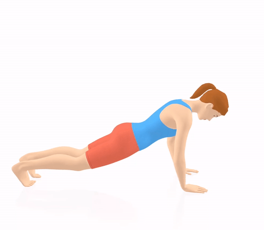 plank frog jump